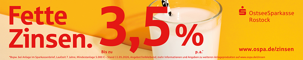 Ostseesparkasse Zinskampagne